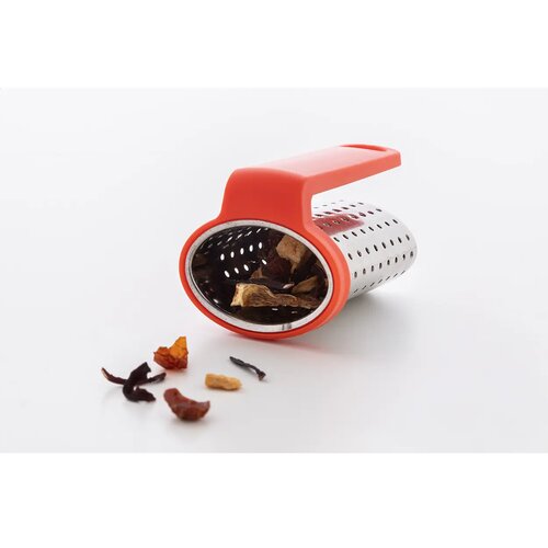 Leaflet Thee Infuser Rood