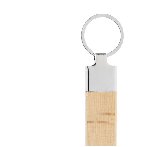 Lignum Sleutelhanger Natuurlijk