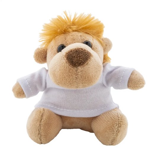 Liofob Pluche Leeuw Sleutelhanger Bruin
