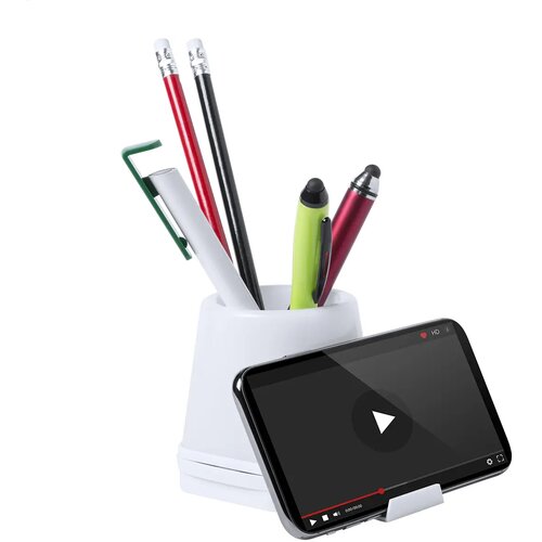 Lumeo Pennenhouder Met Usb-Hub Wit