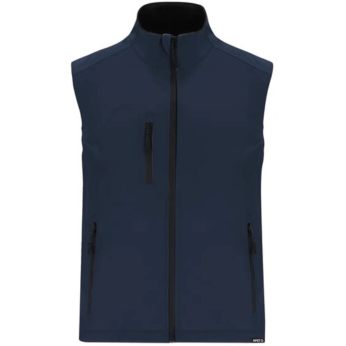 Mireo Rpet Softshell Bodywarmervest Donker Blauw