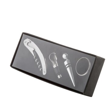 Moristel Wijn Set Zilver Moristel Wijn Set Zilver