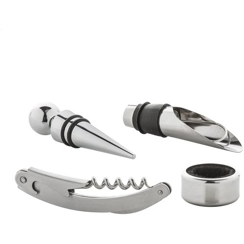 Moristel Wijn Set Zilver