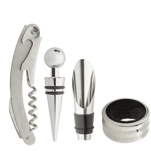 Moristel Wijn Set Zilver