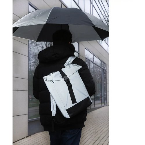 Radians Xl Reflecterende Rpet Paraplu Zwart