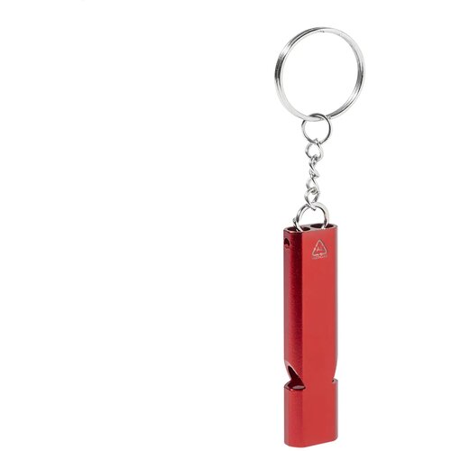 Raluhiss Fluitje Sleutelhanger Rood
