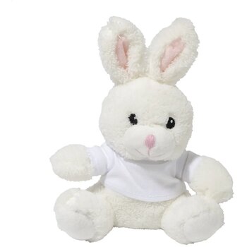 Rebunny Rpet Pluche Konijn Wit Rebunny Rpet Pluche Konijn Wit