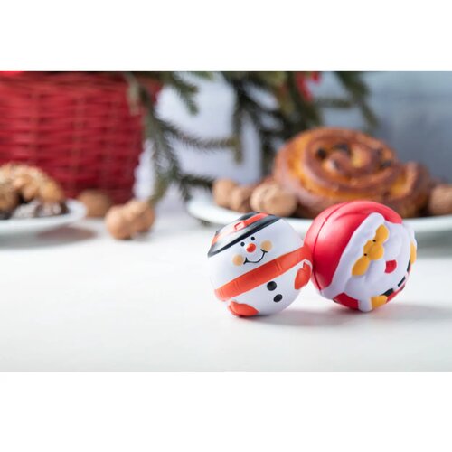 Santa Claus Antistress Bal Rood