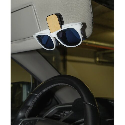 Shadesnap Rabs Auto Zonneklep Zonnebrilhouder Zwart