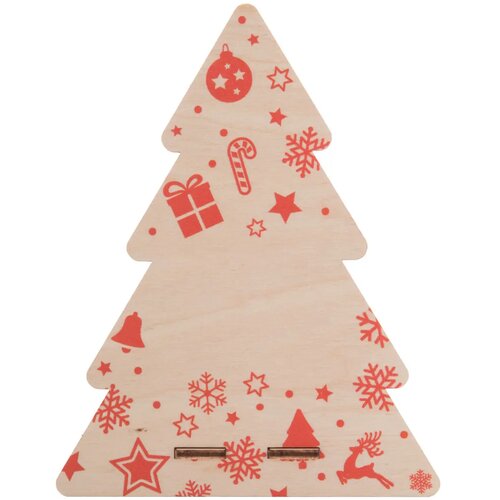 Vallvik Kerst Bureau Mobiel Houder Rood