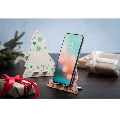 Vallvik Kerst Bureau Mobiel Houder Rood
