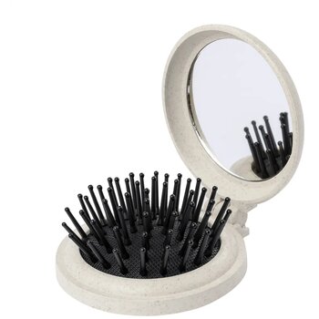 Webrush Spiegel Met Haarborstel Natuurlijk