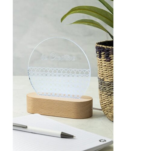 Woodify Led-Licht Trofee Transparant