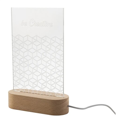 Woodify Led-Licht Trofee Transparant