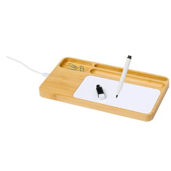 Sirae Draadloze Oplader Organizer Natuurlijk