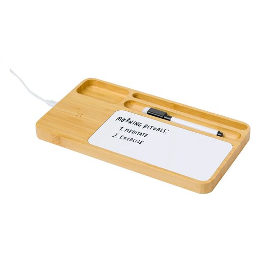 Sirae Draadloze Oplader Organizer Natuurlijk