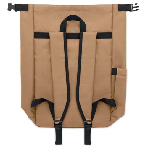 15" rolltop laptop rugzak Uniton khaki