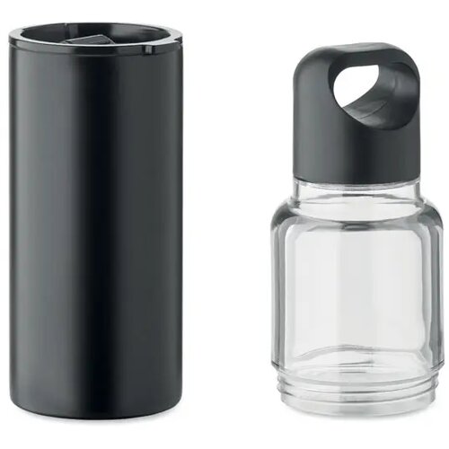 2-in-1 fles 610ml Dualuse zwart 610 ml