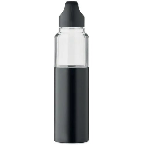 2-in-1 fles 610ml Dualuse zwart 610 ml