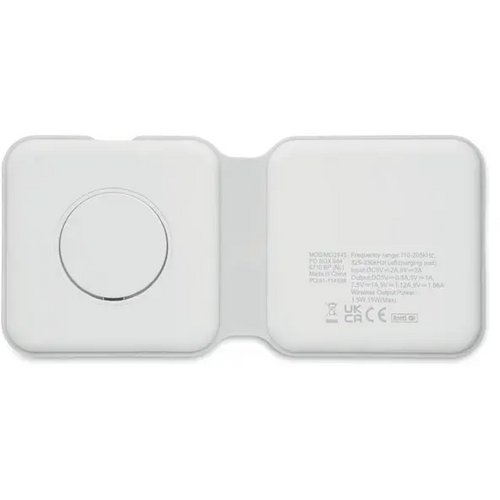 2-in-1 opvouwbare lader 15w Flip wit