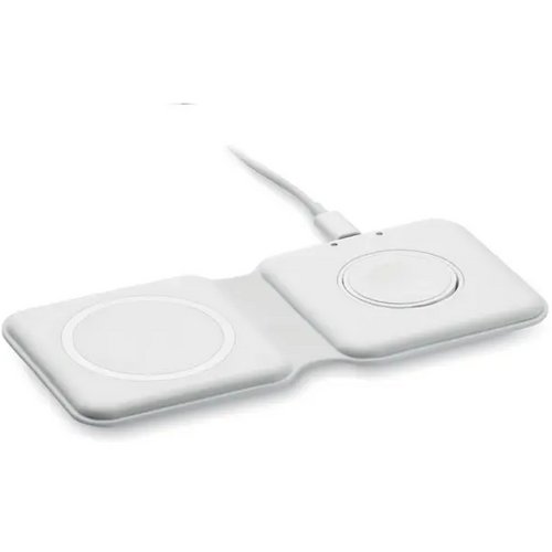 2-in-1 opvouwbare lader 15w Flip wit