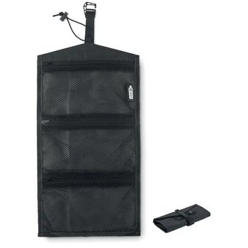 210d rpet reis kabel organizer Traveli zwart
