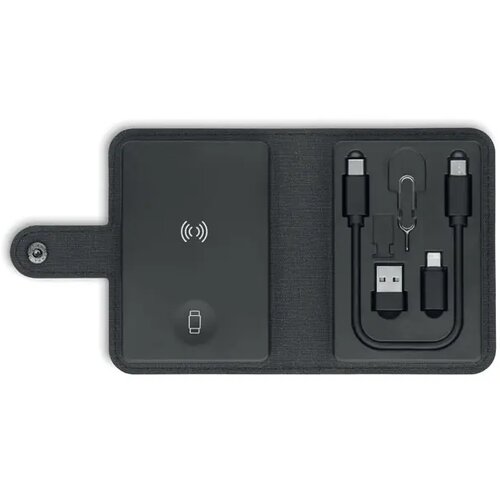 4-in-1 kabelconnectorset 15w Cawatt zwart