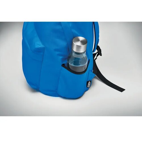 600d rpet polyester rugzak Bapal+ royal blauw