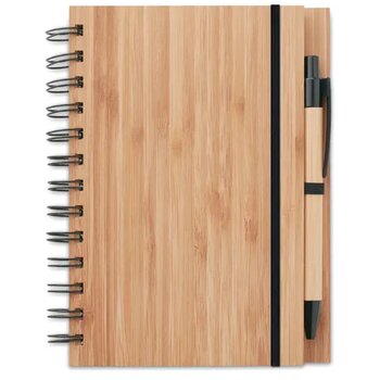 A5 bamboe notitieboek Bambloc hout