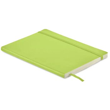 A5 gerecycled notitieboek Breta limoen A5 gerecycled notitieboek Breta limoen