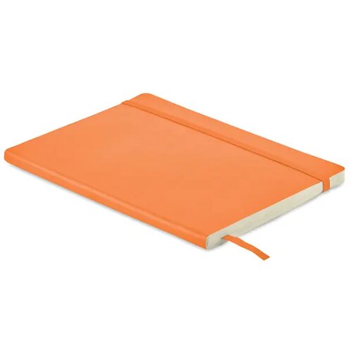 A5 gerecycled notitieboek Breta oranje