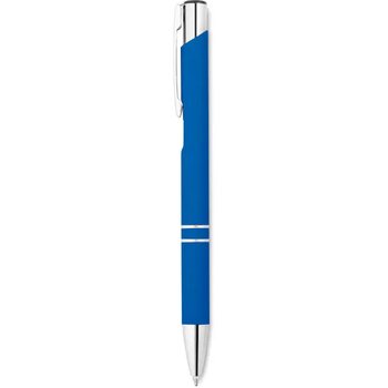 Aluminium balpen Aosta royal blauw Aluminium balpen Aosta royal blauw