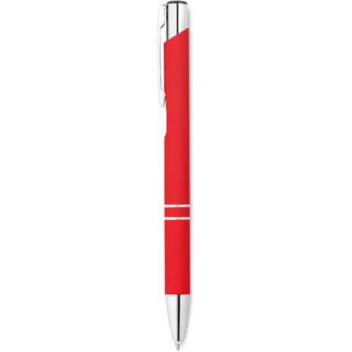 Aluminium balpen Aosta rood