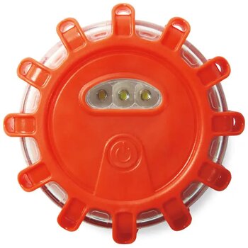Auto alarmlamp met led licht 5lights oranje