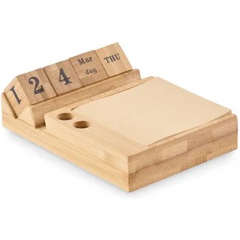 Bamboe bureaukalender Bootop hout