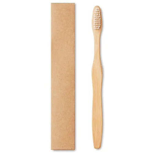 Bamboe tandenborstel Dentobrush wit
