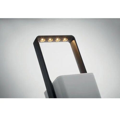 Binnentuin met led lamp Lushlet wit