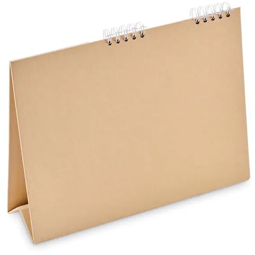 Bureaukalender met memoblok Calendoo beige