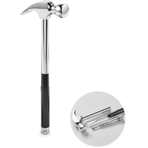 Carbonstalen klauw hamer Claw it zilver
