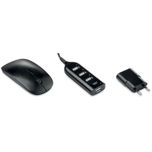 Computer accessoireset Powerset zwart
