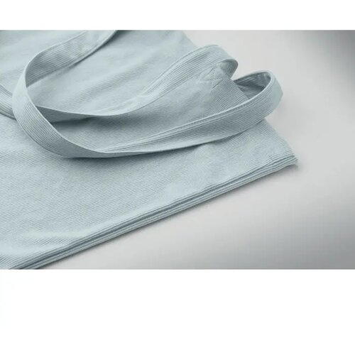 Corduroy boodschappentas Cordy b babyblauw