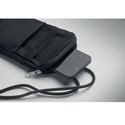 Cross body smartphone tas Mobibolsa zwart