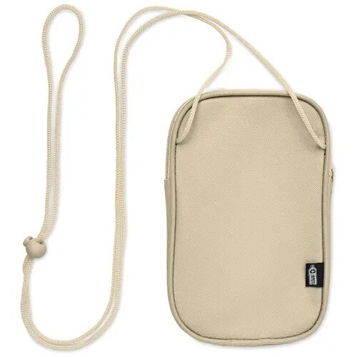 Crossbody reistas rpet Korovin pouch beige