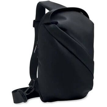Crossbody tas van zacht pu Day zwart