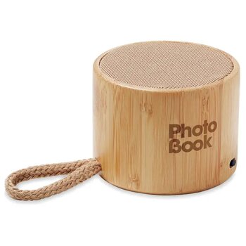 Draadloze bamboe luidspreker Cool hout