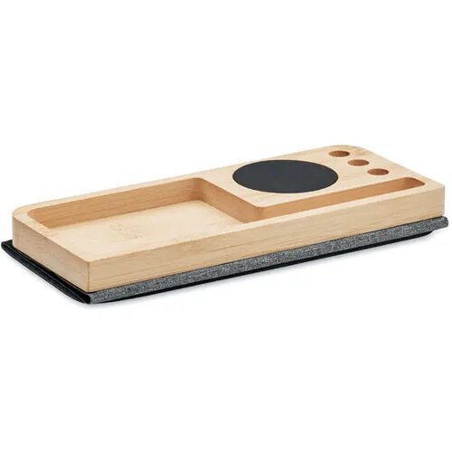 Draadloze bamboe oplader 15w Pandu hout