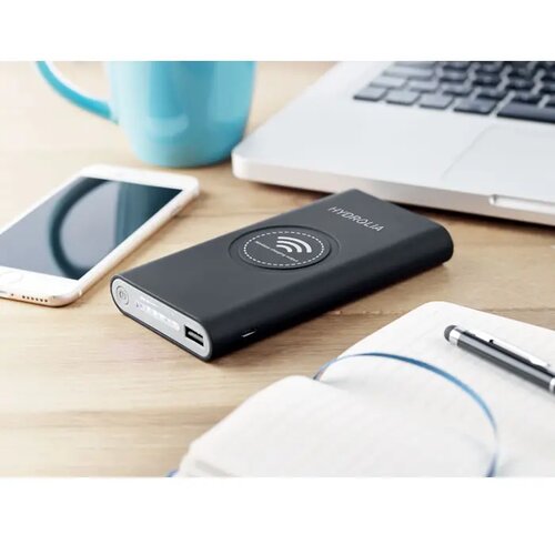 Draadloze powerbank 8000mah Vigor zwart