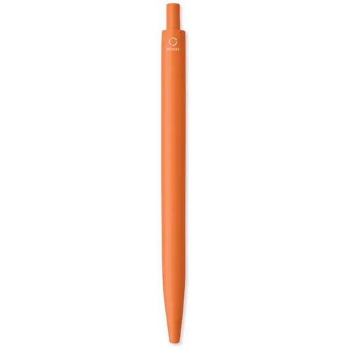 Gerecycled abs balpen Ampla oranje