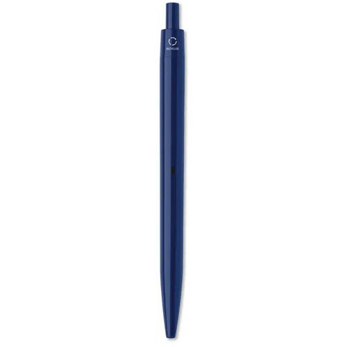 Gerecycled abs balpen Ampla blauw