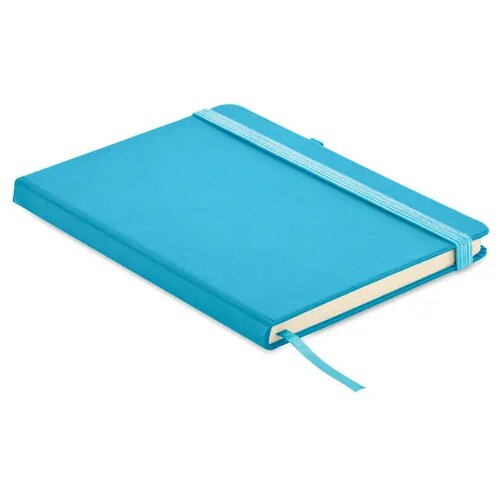 Gerecycled pu a5 notitieboek Arpu turquoise
